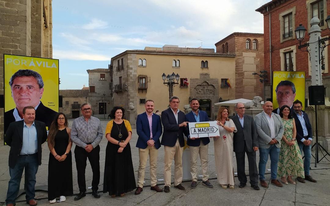 Por Ávila llevará a toda la provincia el mensaje de reivindicación y oportunidad histórica que las Elecciones del 23J suponen para tener voz en Madrid