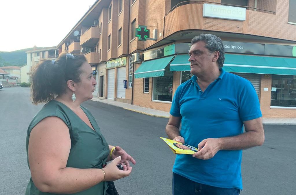 Por Ávila hace un balance positivo de la primera semana de campaña electoral cercana, a pie de calle y por toda la provincia