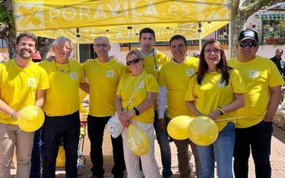 Por Ávila da a conocer a los tembleños su candidatura en El Tiemblo, liderada por Arturo Varas
