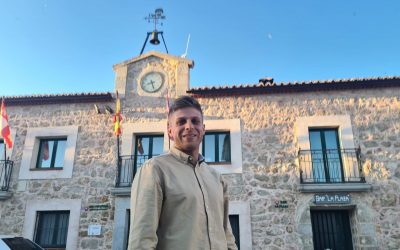 Adrián Sánchez, candidato de Por Ávila a la Alcaldía de Padiernos