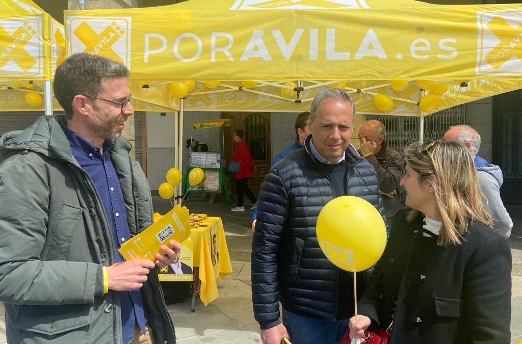 Por Ávila se compromete a mantener el apoyo al comercio de proximidad abulense con nuevas iniciativas y facilidades para desarrollar su actividad