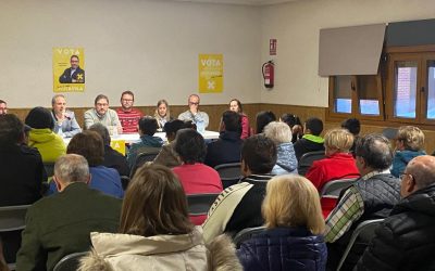 Por Ávila percibe en los municipios de la provincia la ilusión por el cambio en la Diputación para que Ávila progrese sin ataduras partidistas