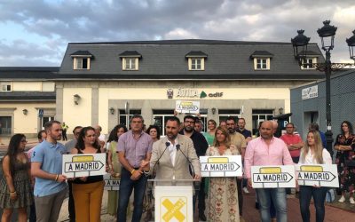 Por Ávila llama al voto a esta formación el domingo como último tren que tienen los abulenses de ser escuchados