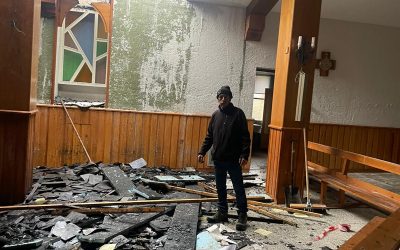 Por Ávila solicita que la Diputación Provincial colabore en la reconstrucción de la cubierta de la Parroquia de La Cañada